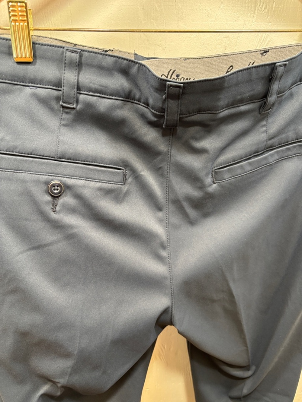 Ben Hogan Performance Golf Classic Straight Stretch True Navy Pants Size 32 X 32 - Picture 6 of 6